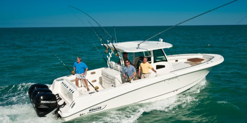 Offshore boating or fishing
