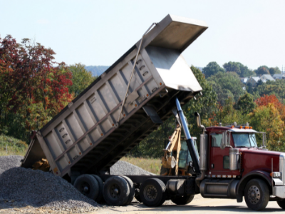 end up dump trailer