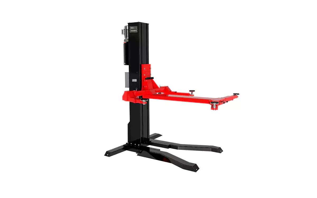 single-post-car-lift